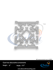 Piezas de Hierro Fundido para Portones Residenciales, Acabado Liso Gris Pulido, Herrajes Duraderos para Posicionamiento - Product Image 6