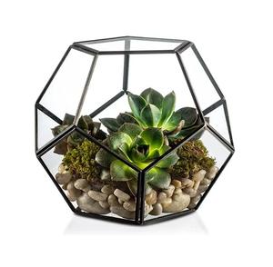 Decoración del hogar, jarrón de Terrario de cristal, mesa de cristal transparente, hecho a mano, Navidad, diseño moderno, terrario decorativo al por mayor. - Product Image 4