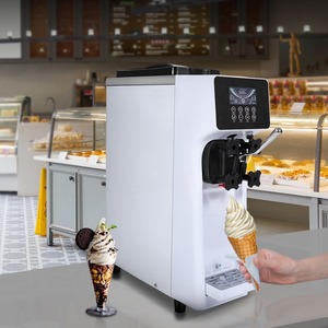 Professional Commercial New Automatic 3 Flavors Fruit <b>Ice</b> <b>Cream</b> Maker Soft Serve <b>Ice</b> <b>Cream</b> <b>Machines</b> for Restaurant Milk Shop - Product Image 6