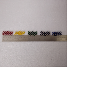 Cuentas de cristal de corazón blanco hechas a medida en colores surtidos, ideales para diseñadores de joyas y tiendas de cuentas para reventa - Product Image 6