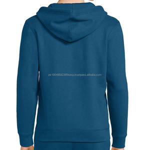 Sudadera con Capucha Completa para Hombre, Sudadera de Algodón de Bambú con Capucha y Manga Larga, Sudaderas con Capucha Personalizadas para Hombre, Chaqueta con Capucha y Cremallera - Product Image 2