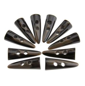 Authentique fait à la main belle corne de boeuf corne de buffle naturelle bascule boutons pour les ventes écologique pour vestes Blazers vêtements - Product Image 3