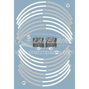 Accessori per Scooter Yamaha Majesty 400 Strisce Adesive per Cerchioni Compatibili - Product Image 1