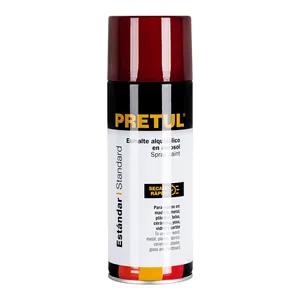 สีสเปรย์พ่นสีแดงขนาด400มล. สำหรับเฟอร์นิเจอร์เคลือบเรือพลาสติกรุ่น2K - Product Image 1