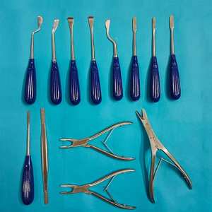 Juego de Instrumentos de Preservación para Rinoplastia, 13 Piezas, Instrumentos Quirúrgicos Ortopédicos de Acero Inoxidable, Kit Cosmético Manual Reutilizable - Product Image 6