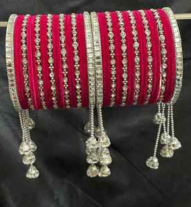 Design traditionnel indien et pakistanais mariée Churiyan ensembles dernière Collection femmes à la main mariée Churiyan bracelets disponibles - Product Image 5