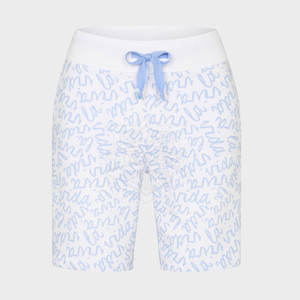 Ensemble t-shirt et short à manches courtes pour la vente en ligne 100% coton Ensemble t-shirt et short coupe ajustée pour femme - Product Image 4