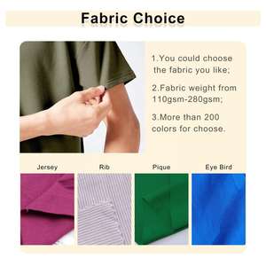 Camiseta de peso pesado de algodón peinado 100% OEM de fábrica | Camisetas en blanco lisas de gran tamaño Boxy Fit Drop Shoulder para hombres - Product Image 2