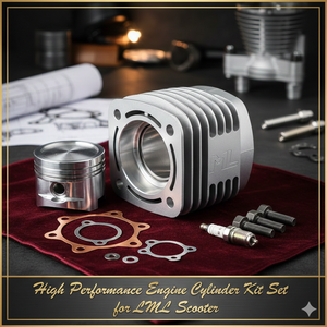 Conjunto de Cilindro LML |   Kit de Cilindro de Motor de Alto Rendimiento, 4 Tiempos, Refrigerado por Aire, 150 ml, Encendido CDI, 6 Meses de Garantía - Product Image 3