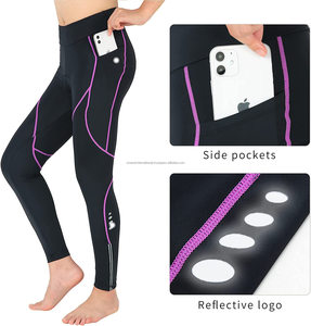 Legging de sport taille haute croisé respirant en Spandex/Nylon pour femme, effet push-up fessier, idéal pour le Pilates et le Yoga, grandes tailles - Product Image 4