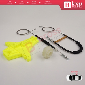 Kit de réparation de lève-vitre arrière droit BWR5208 pour Amarok MK1 2H 2010-2022 Pickup 4 portes 2H7839402 - Product Image 5
