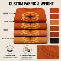 T-shirt en jersey 100% coton à imprimé graphique orange, manches courtes, col rond, ourlet asymétrique, streetwear décontracté pour homme