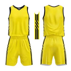 Vente flash, uniforme de basket-ball respirant pas cher, grande taille, haute qualité, meilleur prix, nouveau design, couleurs et logo personnalisés - Product Image 5