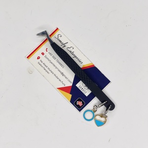 แหนบสแตนเลสคุณภาพสูงจากโซโมฟาย เอ็นเตอร์ไพรส์  ปลายหยัก/ฟันเลื่อย  รูปหัวใจวงกลม  ขนาด 10 มม. สำหรับต่อขนตา - Product Image 4