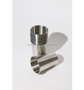 Jarra de cerveza de acero inoxidable de alta calidad, taza para beber con asa, para restaurantes en casa, estilo de vida de ambiente metálico - Product Image 6