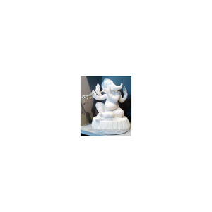 Beautiful Handmade Unique White Marble Ganesh Moorti - Product Image 1