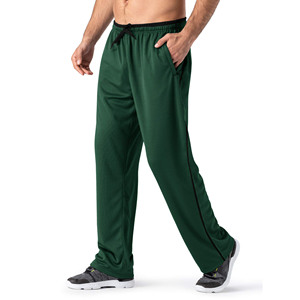 Pantalons de survêtement à bande latérale imprimés sur mesure pour hommes, jambes larges, pantalons de jogging pour hommes, taille mi-haute, streetwear décontracté, pantalons pour hommes - Product Image 1