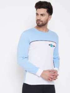 Camiseta de algodón orgánico 100% lavada con ácido para hombre, ajuste holgado 300 GSM, logotipo personalizado, camisetas de longitud corta Boxy Fit - Product Image 2