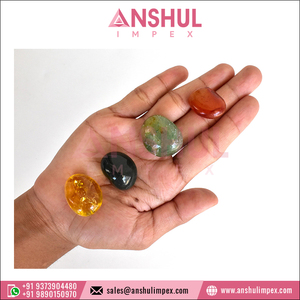 Tumbled Grounding Stones Healing Crystal Set CREATIVITY Intention Crystals <b>Kit</b> for Inspire Innovation and Spark New Ideas - Product Image 5