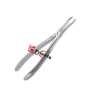 Fórceps de extracción de patrón inglés para molares superiores No. 55 Fabricantes dentales hechos de acero inoxidable alemán de alta calidad - Product Image 5