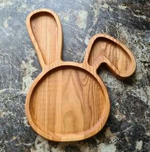 Nouvelle arrivée Assiette de Noël décorative en bois au design moderne pour enfants pour la décoration de la maison, de la cuisine et des restaurants - Product Image 4