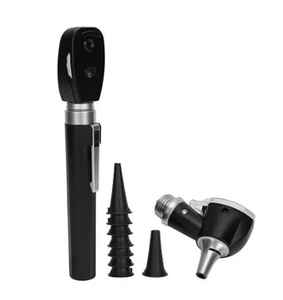 Best Selling <b>Otoscope</b> Portable Professional Diagnostic Set Mini Pocket Fiber Optic <b>Otoscope</b> Black Medical Ent Diagnostic Set - Product Image 1