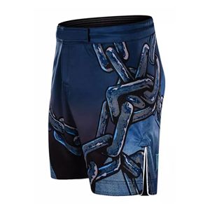 Shorts de MMA Sublimados Personalizados al por Mayor para Hombre, Tejido Elástico Ligero y Transpirable, Ropa de Gimnasio para Entrenamiento de Boxeo y Grappling - Product Image 6
