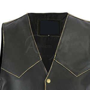 2026 Casual Wear <b>Leather</b> <b>Vest</b> For <b>Men</b> In Reasonable Price Winter Warm <b>Men</b> <b>Leather</b> <b>Vest</b> - Product Image 6