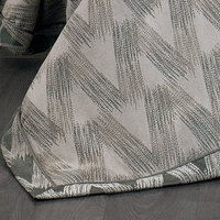 Ensemble de couvre-lit Guzide CAPRICE 4 pièces en chenille 100% vison tissé uni, lavable en machine, 300 fils, style minimaliste, taille King, pour usage domestique, Turquie