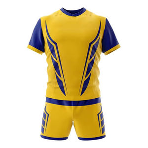 Ropa Deportiva de Rugby con Logotipo de Béisbol y Fútbol, Estilo Único, Tejido Tackle Twill Transpirable, 100% Poliéster, Ecológico, Antibacteriano y de Secado Rápido - Product Image 5