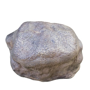 KNT Medium Unique Rock Decorative <b>Artificial</b> <b>Stone</b> FRP Fiberglass Lightweight Durable Unbreakable Non-Toxic Modern Design Hotel - Product Image 1