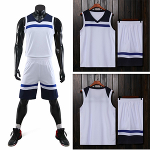 Ensemble de maillots de basket-ball personnalisables de haute qualité pour hommes et enfants, veste et short de sport respirants, impression par sublimation - Product Image 3