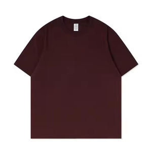 Camiseta Formal de Manga Corta con Cuello Redondo y Logo Frontal Tejido de Algodón 100% de Última Moda para Hombre - Product Image 3