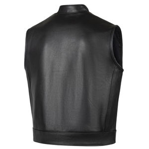 Meilleure vente Logo personnalisé imprimé Style vintage en cuir véritable moto course vêtements de sport respirant coupe-vent imperméable Plus - Product Image 6