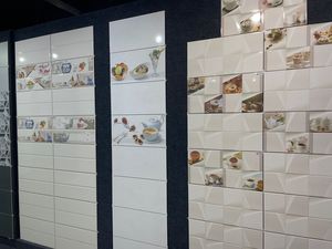 Carreaux muraux numériques en céramique 300x600mm Carreaux muraux d'élévation Carreaux muraux décoratifs pour la maison, la cuisine et la chambre avec une qualité de qualité AAA - Product Image 2