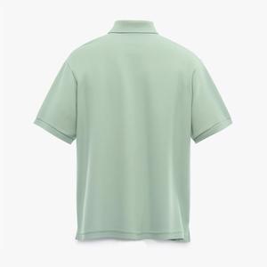 Personalizado 100% algodón para Polo camisa con logotipo bordado suave transpirable verano manga corta de punto estampado Casual liso teñido Shir - Product Image 6