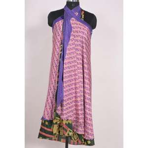 Jupe longue en soie recyclée pour femmes, style vintage hippie, vêtements sur mesure - Product Image 5