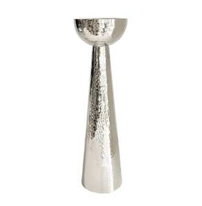 Vente chaude Grands Bougeoirs En Métal Pour Hôtel De Mariage Décoration Éclairage Ornements De Table Minimaliste Argent Bougeoir - Product Image 1