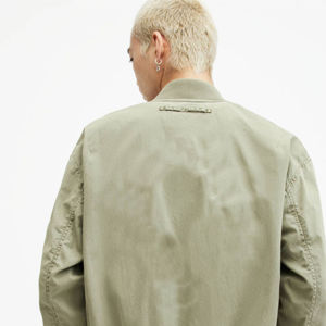 Chaquetas informales de moda de alta calidad para hombre, chaqueta de bombardero transpirable para ropa de calle para hombre, chaquetas de bombardero de poliéster de nailon OEM - Product Image 6