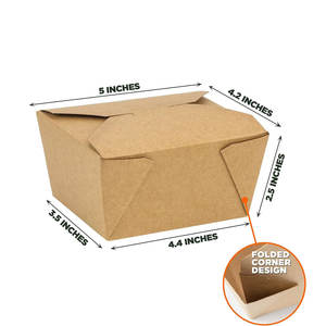 กล่องบรรจุภัณฑ์อาหารแบบสั่งทำสำหรับไก่ผัดเฟรนช์ฟรายปีกเบอร์เกอร์เคลือบผิวด้านและจัดการลายนูน - Product Image 5