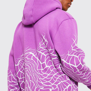 Conjunto de Sudadera con Capucha y Pantalones Deportivos Acampanados de Dos Piezas, Estilo Casual, Ecológico y Personalizado, Ropa Urbana Hip Hop, Transpirable, para Invierno - Product Image 6