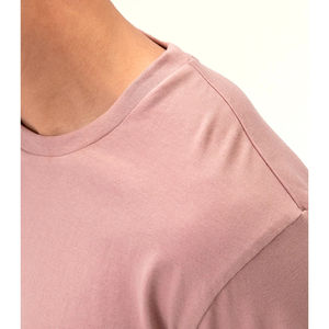 Camiseta personalizable 100% de algodón orgánico para hombre, camiseta de manga corta de gran tamaño estilo Hip Hop, camisetas de algodón orgánico hechas a medida - Product Image 4