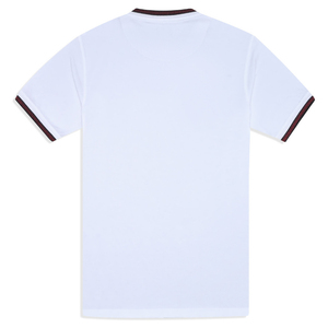 Camiseta básica de punto de algodón 100% personalizable ecológico Casual Logo transpirable blanco liso cuello redondo alta calidad sólido - Product Image 4