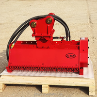 Macchine forestali Mini Front-Loader attacchi 1 anno nuovo Skid Steer Drum tracciatrice