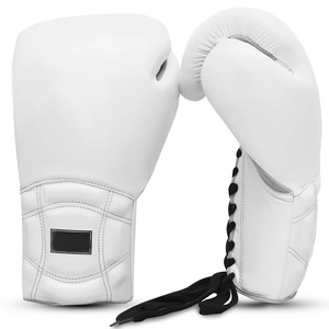 ถุงมือชกมวยหนังแท้สำหรับต่อสู้และฝึกซ้อมถุงมือหนังแท้ - Product Image 6