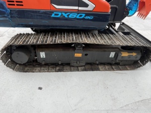 Mini-excavatrice compacte sur chenilles d'occasion coréenne Doosan DX60-9C 6 tonnes avec moteur Yanmar - Product Image 3