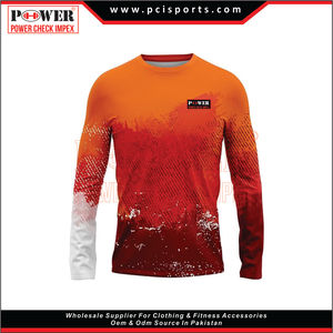 Ropa de pesca de manga larga con estampado de peces personalizado rendimiento Anti-UV UPF50 camisas de pesca protección solar hombres ropa de pesca - Product Image 4