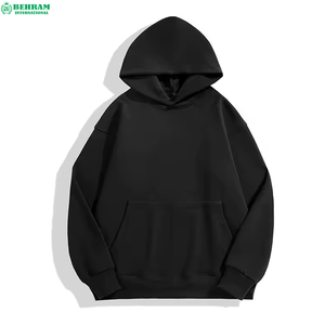 Sweat-shirt à capuche pour homme de haute qualité, coupe classique, style streetwear d'hiver, 100% coton, doublure en polaire, écologique, lourd - Product Image 3
