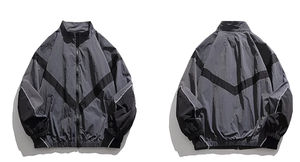 Personnalisé 2025 automne nouveau hommes couleur col montant séchage rapide extérieur lâche coupe-vent veste décontracté Coatsnow veste - Product Image 4