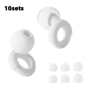 سدادات أذن سيليكون جديدة مخصصة عازلة للصوت ومانعة للضوضاء لحماية السمع والسلامة - Product Image 1
